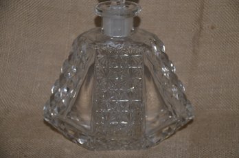 85) Glass Wine Decanter Bottle 9'H