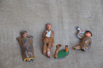 (#78) Vintage Barclay Manoil Lead Metal Military Toy Soldier