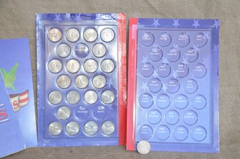 (#79) The 50 States Quarter Collection 23 Coins  - Not Complete