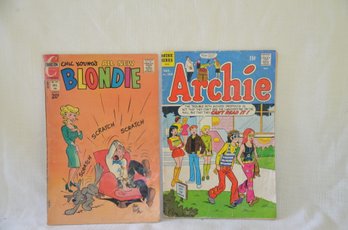 119) Vintage Comic Books Archie And All New Blondie