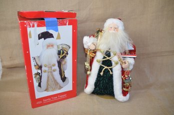 (#85) Tree Topper Santa 17'Height In Box