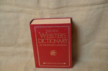 Webester Dictionary International Edition 1989