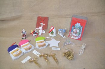 (#91) Assorted Lot Of Christmas Tree Ornaments