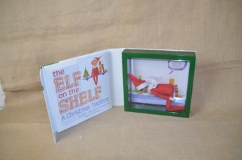 (#92) Elf On A Shelf Book With Doll