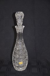 36) Genuine Lead Crystal Liquor Decanter Made In West Germany 15'H