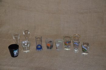 (#164) Collection Of Shot Glasses