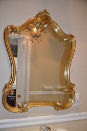 Decorative Wall Hanging Gold Framed Mirror 25x35
