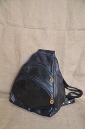 (#36) Leather Perlina, NY Back Pack Handbag - Shippable