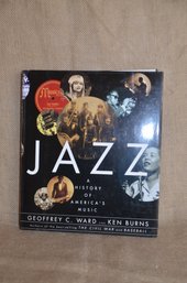 75) Hardcover Book Jazz History Of American Music By Geoffrey Ward & Ken Burns Coffee Table Book