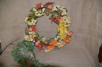 (#175) Decorative Spring Flower Wreath