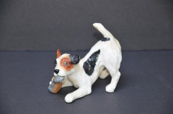 94) Royal Doulton England Porcelain Dog Figurine 3' #HN2654