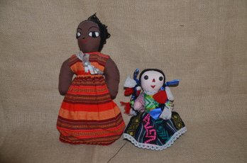 (#60) Handmade Dolls From Mexico Peru (2)