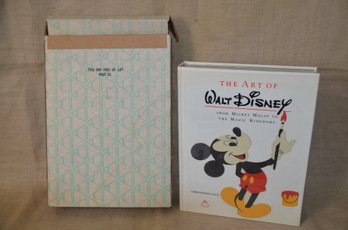 (#110) The Art Of Walt Disney Hardcover Table Top Book