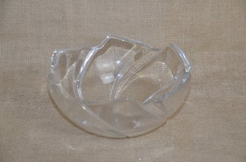 (#11) Riedel Crystal Glass Bowl 7.5' Diag. X 3.5'H