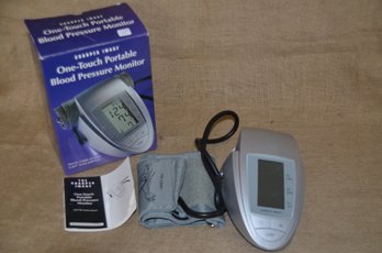 (#180) Sharper Image Blood Pressure Monitor