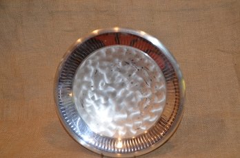 (#24) WMF-Ikoa Footed Silver-plate Bowl 10.5'