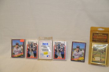 294) Lot Of Baseball Cards Sealed In 6 Individual Packages ( See Details )