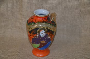 (#114) Asian Red Vase 6'H