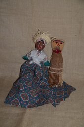 (#63) Handmade Doll From Around The World  ~  One Doll Has Porcelain Face
