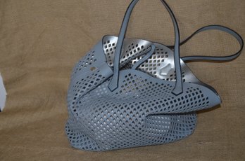(#185) Grey Shoulder Handbag