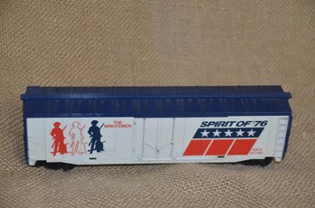 (#63) Vintage Spirit Of 76 Tyco ' The Minuteman' Box Car Train