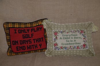 (#68) Decorative Pillows With Saying
