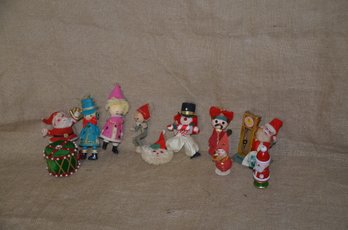 (#191) Vintage Christmas Ornaments