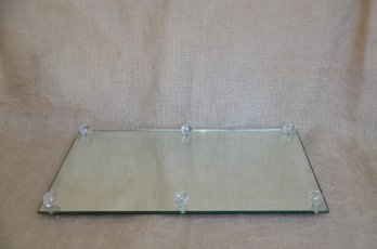 (#175) Mirror Jewelry Tray Glass Balls 16x10