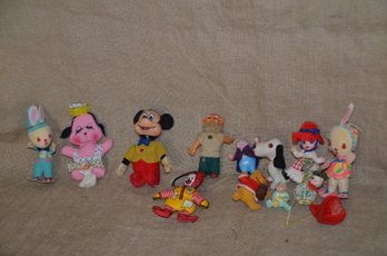 (#192) Vintage Lot Of Toys McDonald, Disney