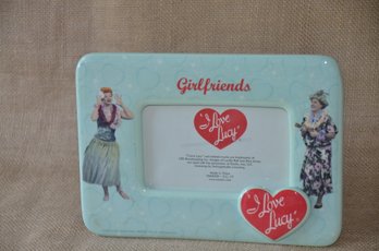 (#94) I LOVE LUCY ' Girl Friends ' Ceramic Picture Frame