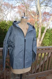 (#115) Gap Wind Breaker Hood Jacket Size Small Grey