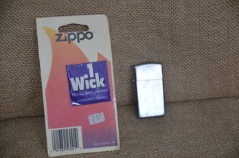 (#66) Vintage Zippo Bradford Lighter With Wick