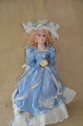 (#100) Victorian Becca Doll On Stand 22'H