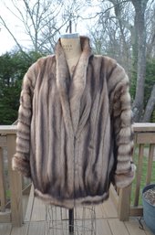Fur Sable Or Fisher Like Raccoon Jacket Medium / Large ( See Description)