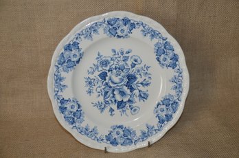 (#124) Vintage Salisbury Alfred Meakin Staffordshire England Decorative Plate 10'