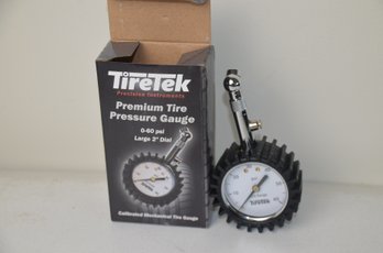 (#19B) Tire Tek Pressure Gauge (not Tested) Looks New In Box