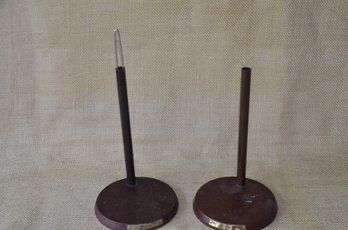 (#101) Doll Stands (2) 8'H