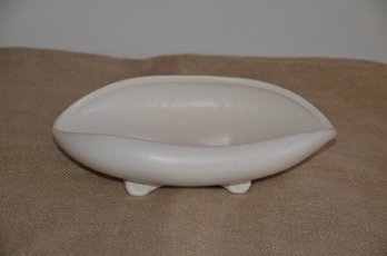 (#11) Vintage McCoy USA Pottery Ceramic Shallow Bonsai Planter