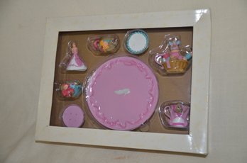 64) Disney Cinderella Mini Tea Set Polystone Resin In Box