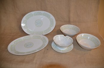 105) MCM Rosenthal Raymond Loewy Versailles Germany Porcelain Serving 5 Pieces