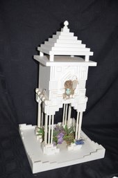 22) Decorative Wood Bird House 23'H