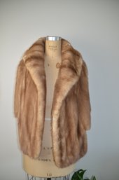 Vintage Fur Shawl (sections Are Split Open)