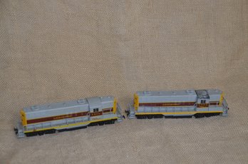 (#75) AHM Yugoslavia Erie Lackawanna 1234 And 1235 Trains