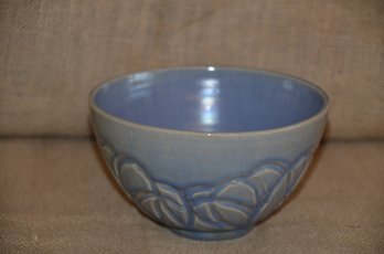 (#19) Vintage McCoy Light Blue Pottery Bowl