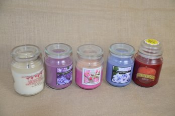 (#92) Assortment Of Jar Candles