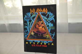 (#47) Def Leppard Hysteria 1988 Tour Book