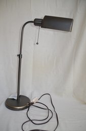 151) Desk Lamp Bronze Color Finish 19'H