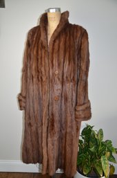 Vintage Edekbergs The Adirondack Furries Women Mink Fur Coat Size Medium/ Large