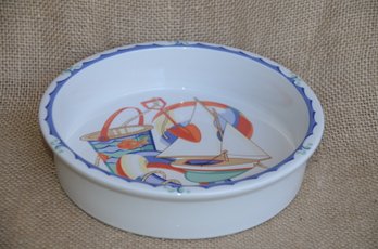 (#124LS) Tiffany Sea Shore Baby Bowl Dish 6.5'