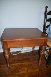 (#2B) Ethan Allen One Drawer Side End Table